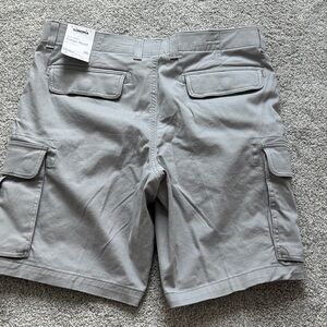 NWT Sonoma Men's Gray Cargo Shorts Size 36